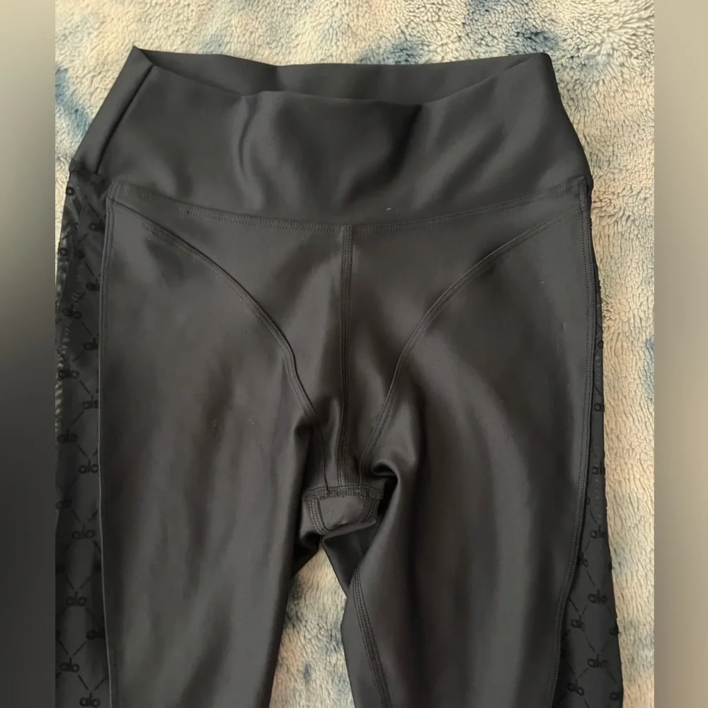 Alo airlift mesh high waist Celeste capri legging